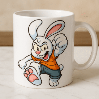 Energetic Bunny Mug: A Burst of Fun with Every Sip - Donji FashionDonji FashionDonji FashionEnergetic Bunny Mug: A Burst of Fun with Every Sip