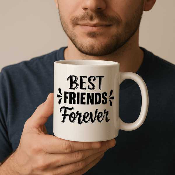 Forever Friends Mug – A Daily Dose of Friendship" - Donji FashionDonji FashionDonji FashionForever Friends Mug – A Daily Dose of Friendship"