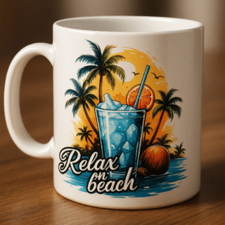 Tropical Vibes Mug – Relax on the Beach with Every Sip - Donji FashionDonji FashionDonji FashionTropical Vibes Mug – Relax on the Beach with Every Sip