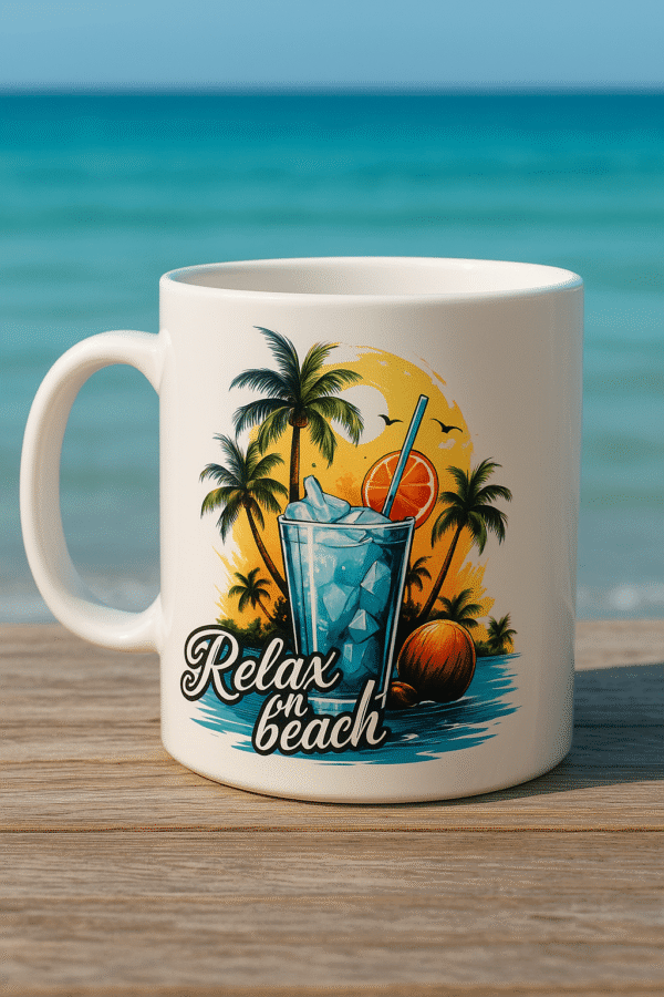 Tropical Vibes Mug – Relax on the Beach with Every Sip - Donji FashionDonji FashionDonji FashionTropical Vibes Mug – Relax on the Beach with Every Sip