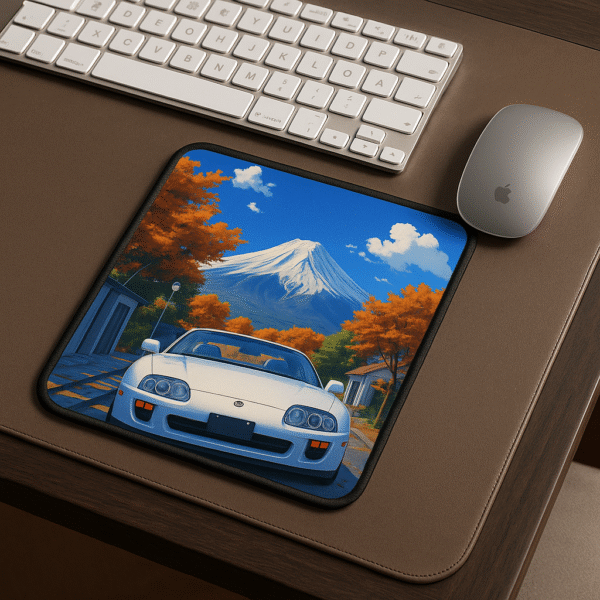 Toyota Supra Mouse Pad –  with Mount Fuji & Autumn Vibes - Image 3
